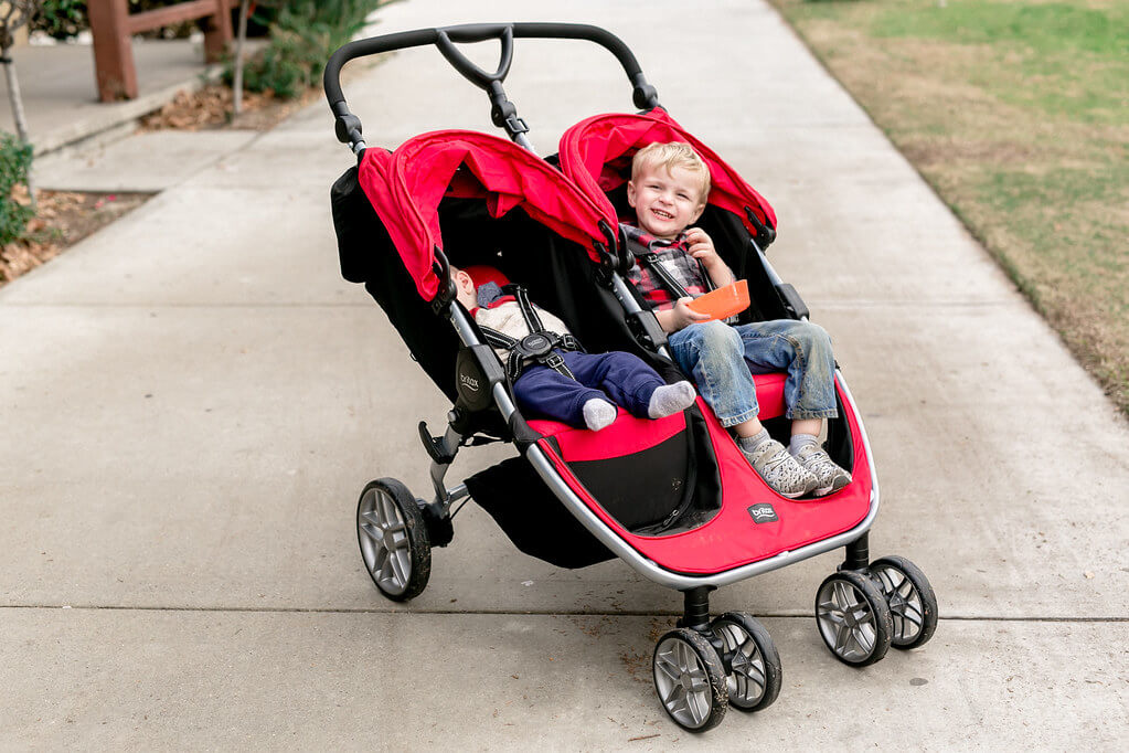 double travel stroller airplane