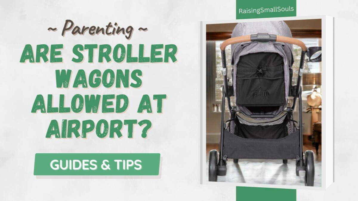 Are Stroller Wagons Allowed At Airport? The Airport Rules